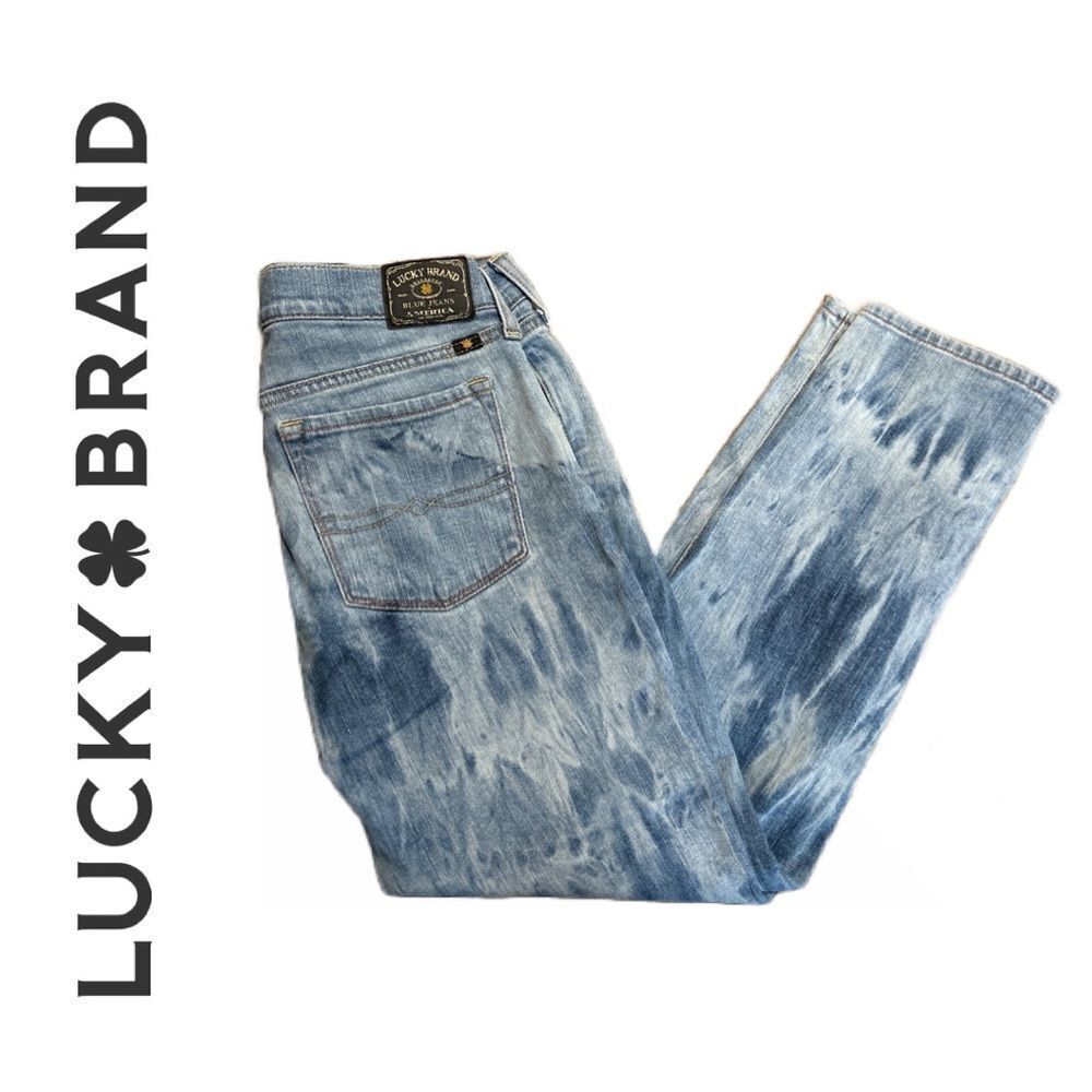 Lucky Brand Women’s Tie-Dye Zipper Ankle Zoe Skinny - Size 4/27
